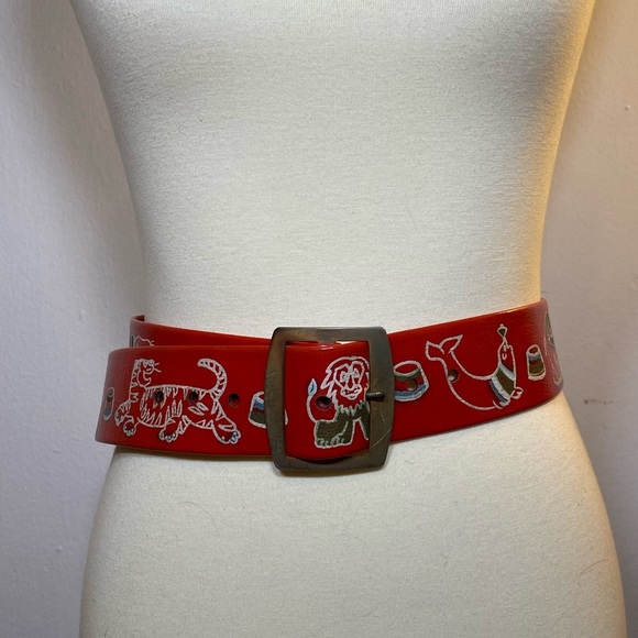 50s VTG Circus Waist Belt - Picture 5 of 14